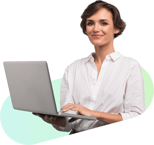 woman on laptop